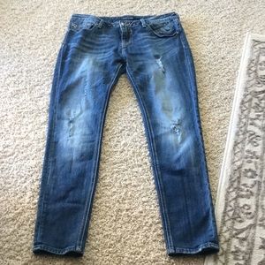 Vigoss Jagger Skinny Distressed Jeans, Size 30